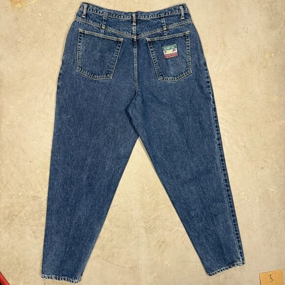 EDWIN Tokyo Jeans Made in Japan French Baggy Denim Blue Cotton 34x33 - Picture 7 of 9